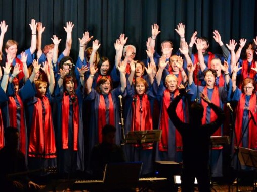 team building coro gospel uai